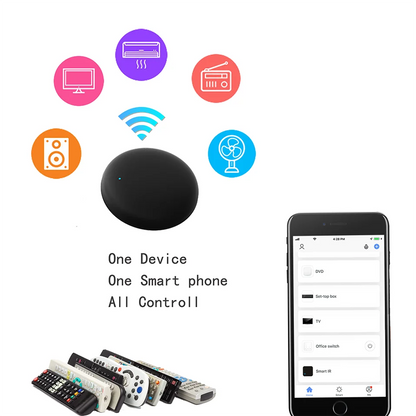 Tuya WiFi Smart IR Remote Control Compatible with Alexa - Smarsty