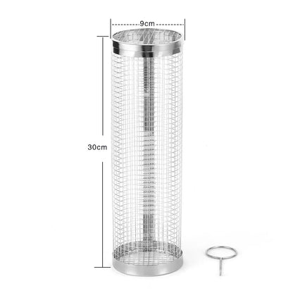 Stainless Steel Grill Basket for Easy Outdoor Barbecues - Smarsty