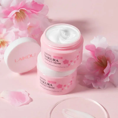 LAIKOU Japan Sakura Face Cream for Smooth Radiant Skin - Smarsty