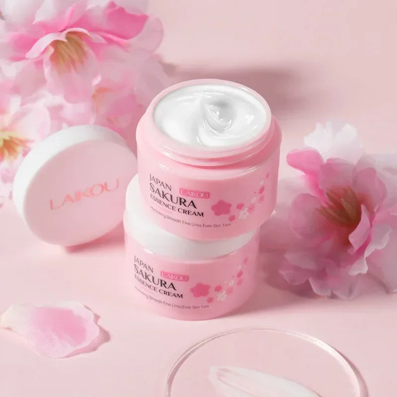 LAIKOU Japan Sakura Face Cream for Smooth Radiant Skin - Smarsty