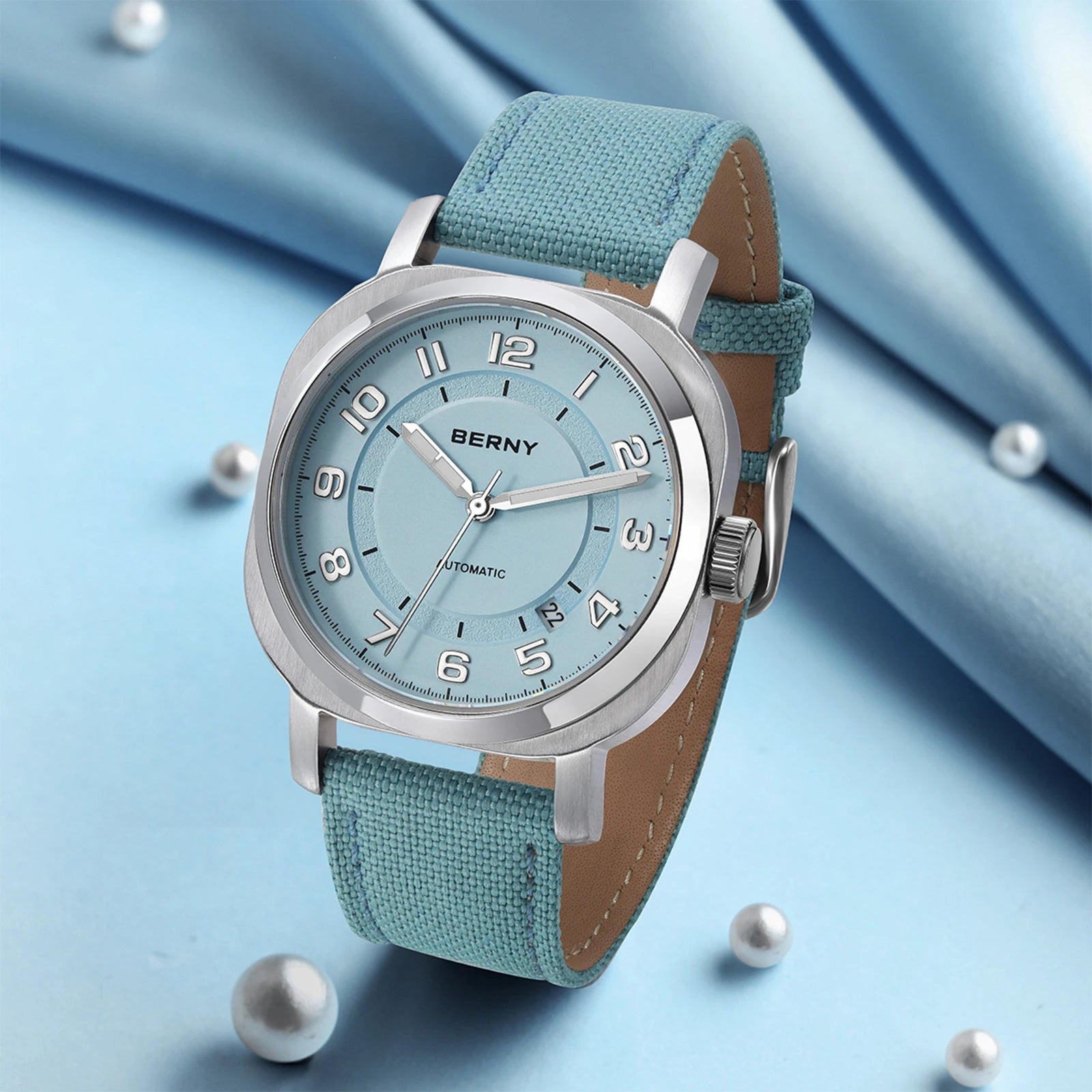 BERNY Women's Mechanical Watch With Sapphire Crystal - Smarsty