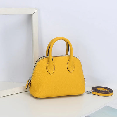 Cow Leather Shell Bag Crossbody Women Messenger Style - Smarsty