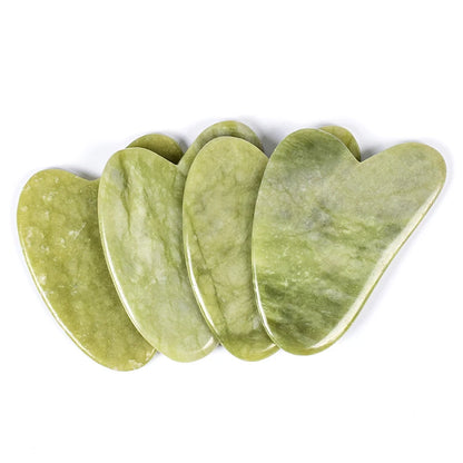 Natural Jade Gua Sha Scraper for Glowing Skin - Smarsty