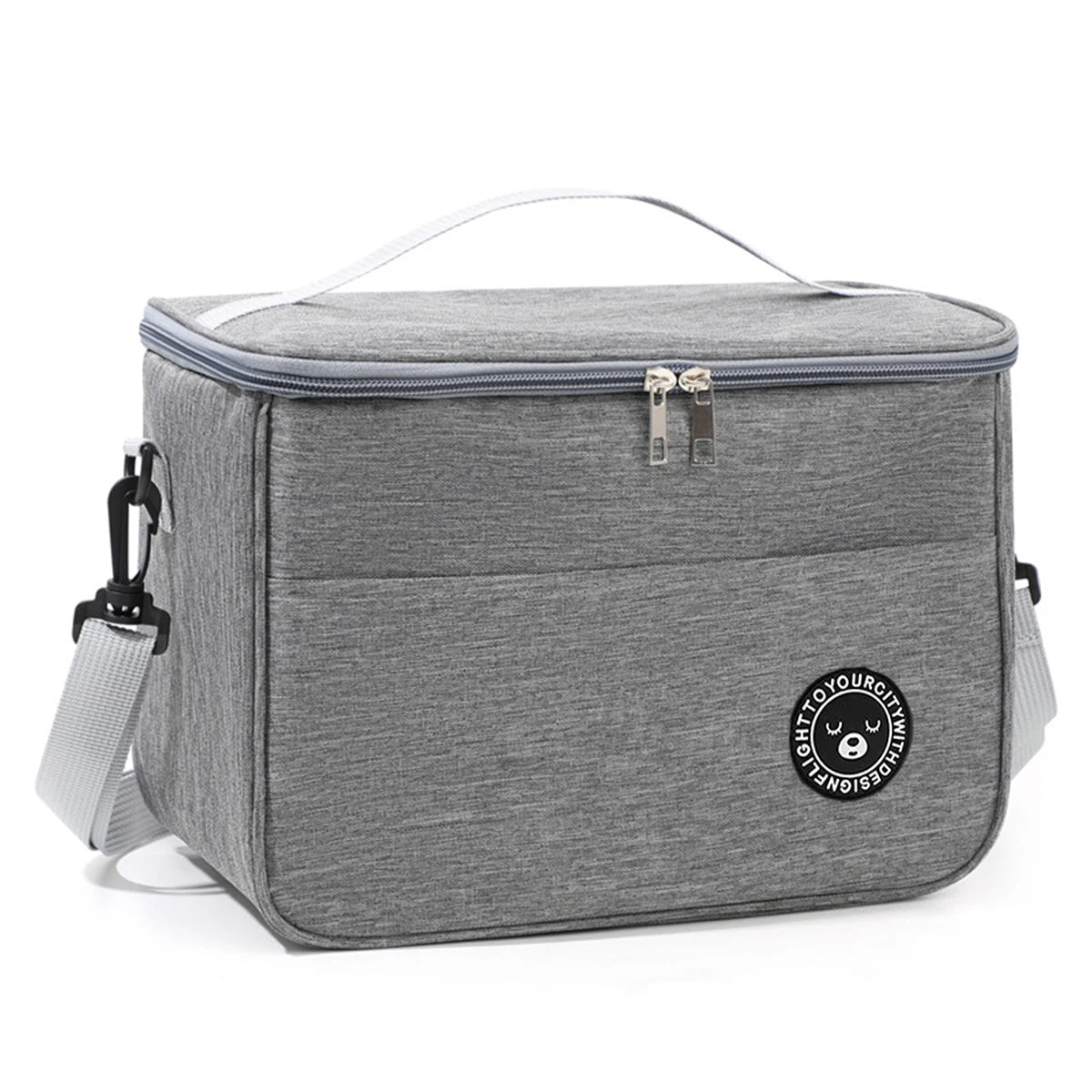 Waterproof Insulated Lunch Bag With Durable Shoulder Strap - Smarsty
