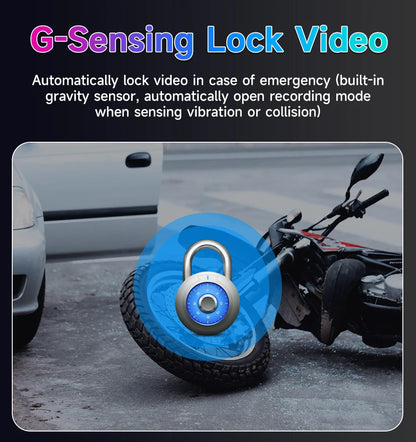 Motorcycle DVR GPS Navigation With CarPlay And Android Auto - Smarsty