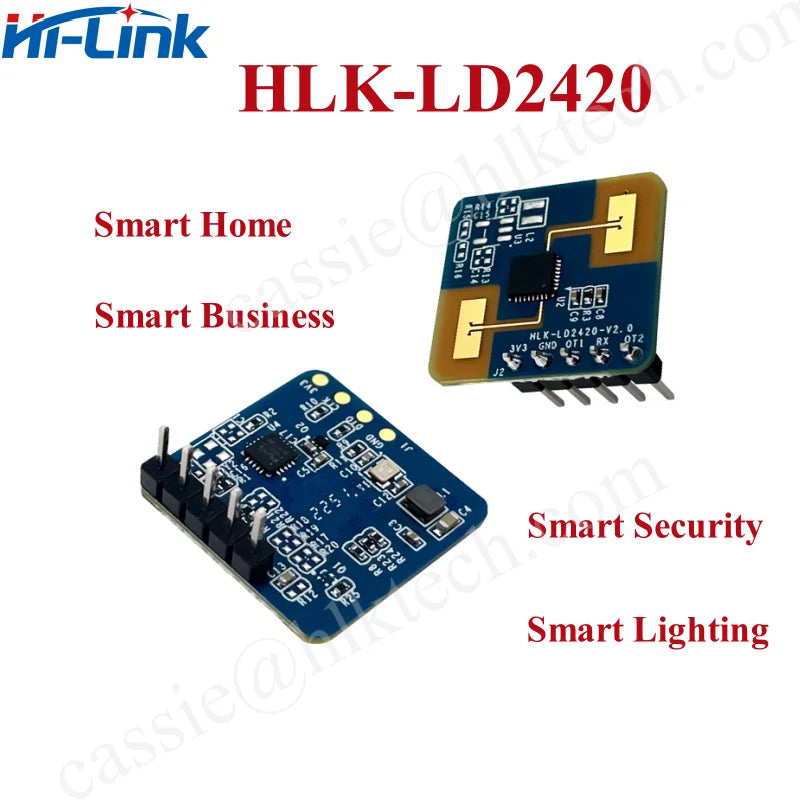 Smart Human Presence Radar Module with Bluetooth Connectivity - Smarsty