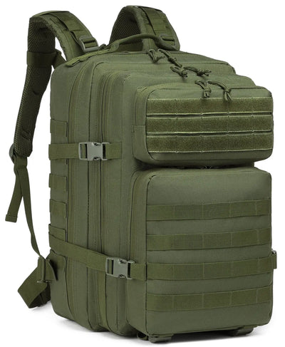 45L Tactical Backpacks Molle Assault Pack 3 Day Bug Out Bag Hiking Treeking Rucksack Fitness Camping, Daily Work by Smarsty