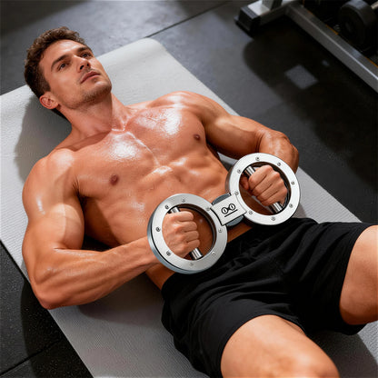 Rotator Machine Multifunctional Grip Strength Trainer 8 to 15 Pounds Adjustable Forearm Exerciser