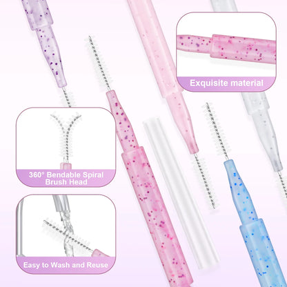 Mini Eyebrow Brush for Precise Brow Lifting - Smarsty