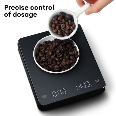 Digital Coffee Scale with Timer and LED Display - Smarsty