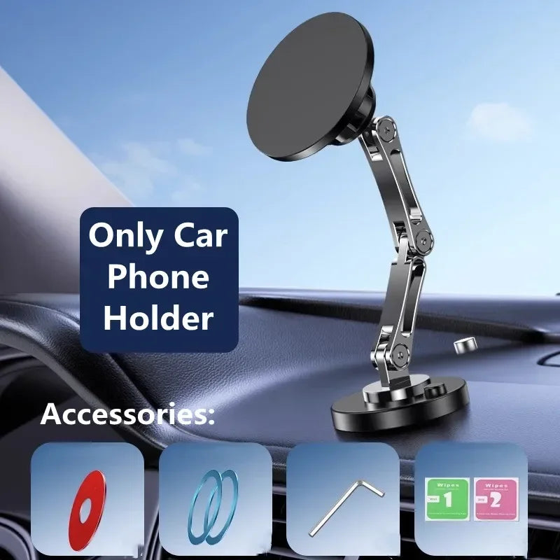 Magnetic Car Wireless Charger Mount With Fast 15W Charging - Smarsty