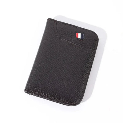 Portable Super Slim Soft Wallet for Men PU Leather Mini ID Credit Card Wallet Purse Card Holders Wallet Thin Small Short Wallets - Smarsty