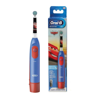 Oral B DB5510K Electric Toothbrush Children Rotary Teeth Brush Soft Bristles 2Min Timer Waterproof Battery Powered For 3-12 Ages - Smarsty