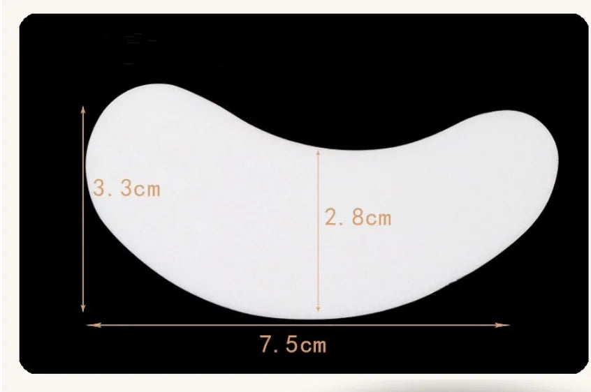 Hydrogel Eye Patches for Eyelash Extensions 50 Pairs - Smarsty