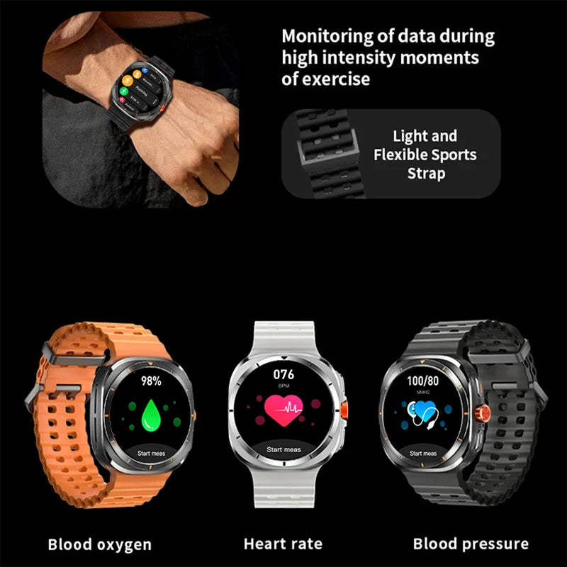 LAXASFIT GT7 Ultra Smart Watch for Fitness Tracking - Smarsty