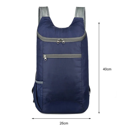 10L Camping Hiking Trekking Backpacks Waterproof Outdoor Sports Mountaineering Bag Running Cycling Rucksack for Men Women - Smarsty