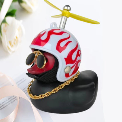 Cute Yellow Duck Helmet Car Decoration for Wind Break - Smarsty