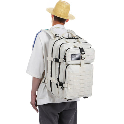 30L/50L 1000D Nylon Waterproof Trekking Fishing Hunting Bag Backpack Outdoor Rucksacks Tactical Sports Camping Hiking - Smarsty