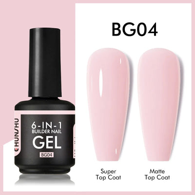 Chunshu 6 In 1 Builder UV Gel Polish 15ML - Smarsty