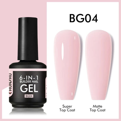 Chunshu 6 In 1 Builder UV Gel Polish 15ML - Smarsty