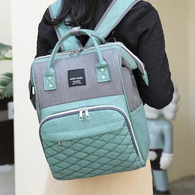 Mommy Diaper Bags Baby Stroller Hanging Bag Mother Large Capacity Nappy Backpacks with Changing Mat Convenient Baby Nursing Bags by Smarsty