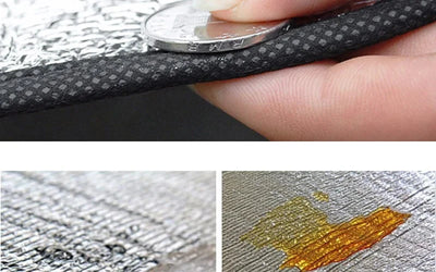 Camping Mat Foam Foil Blanket Aluminum Insulation Foam Foil Mat Sleeping Pad Thermal Outdoor Tent Footprint Reflecting Heat by Smarsty