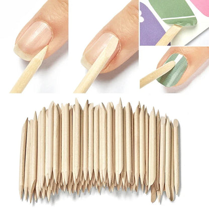 100 Piece Cuticle Pusher Set for Easy Nail Care - Smarsty