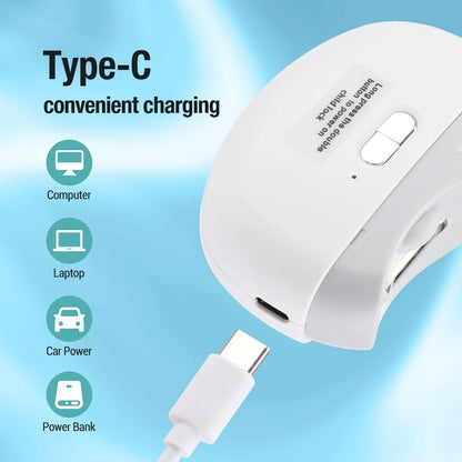 Electric Nail Clipper with Light for Safe Trimming - Smarsty