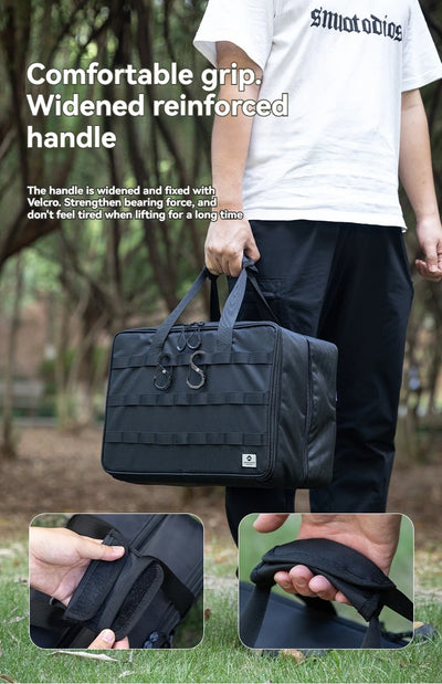 CAMPINGMOON BK-46 Large Capacity Storage Bag Camping IGT Module Collection Storage Bag Outdoor Tactical Packaging Kit by Smarsty