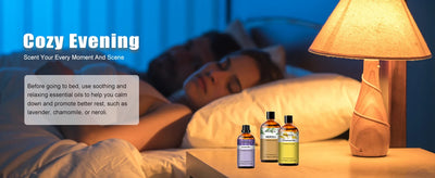 PHATOIL 100ml Essential Oil Set for Aromatherapy Diffusers - Smarsty