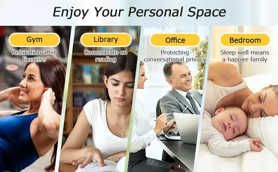 Baby White Noise Sound Machine Portable Sleep Aid Device - Smarsty