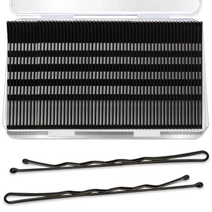 Black Bobby Pins Set for Effortless Hair Styling - Smarsty