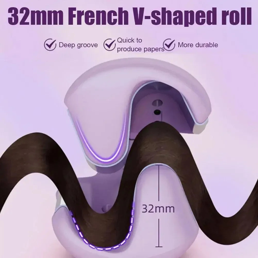 32MM Hair Curler Fast Heating Deep Wave Styling - Smarsty