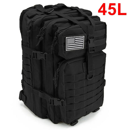 30/50L Tactical Backpacks Man Traveling Bags Survival Outdoor 3P Assault Pack EDC Molle Pack hiking Trekking Hunting Bag - Smarsty