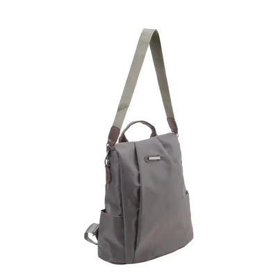 New Women's Multifunction Backpack Casual Solid Color School Bag  For Girls Fashion Detachable Strap Travel Shoulder Bag - Smarsty