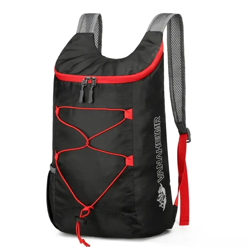 Multifunctional Outdoor Folding Backpack High Density Lightweight Waterproof Nylon Fabric Sports Bag for Camping Hiking Travel - Smarsty