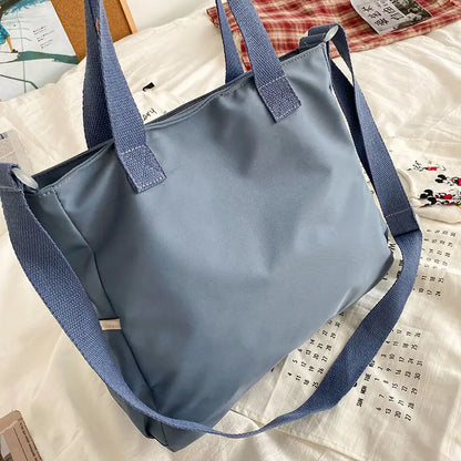 Waterproof Nylon Shoulder Bag For Women Crossbody Tote - Smarsty