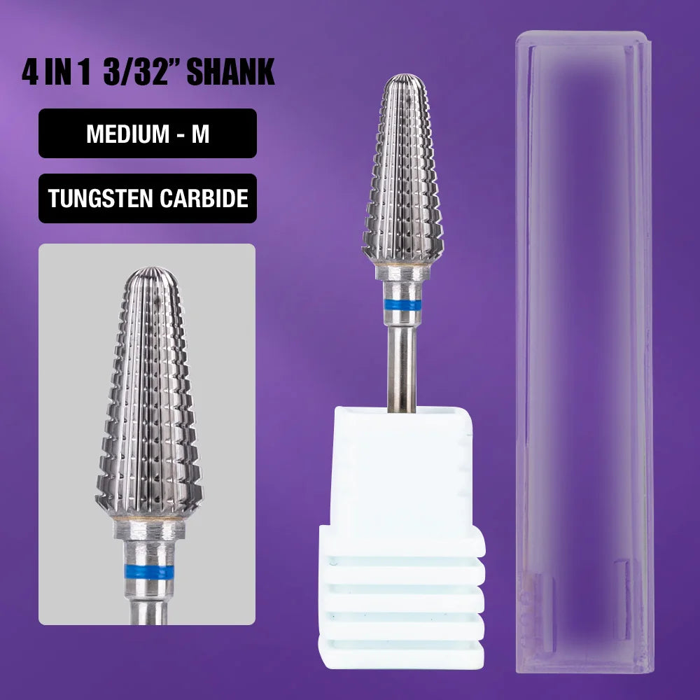 Electric Nail Drill Bit Stainless Steel for Manicure - Smarsty