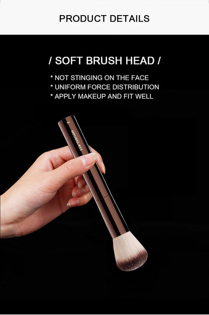 Hourglass No 2 Foundation Blush Brush Soft Fiber Hair - Smarsty