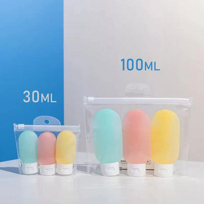 Travel Refillable Bottle Set for Toiletries Essentials - Smarsty