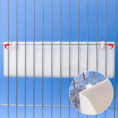 Double Grid Parrot Feeder for Easy Bird Feeding - Smarsty