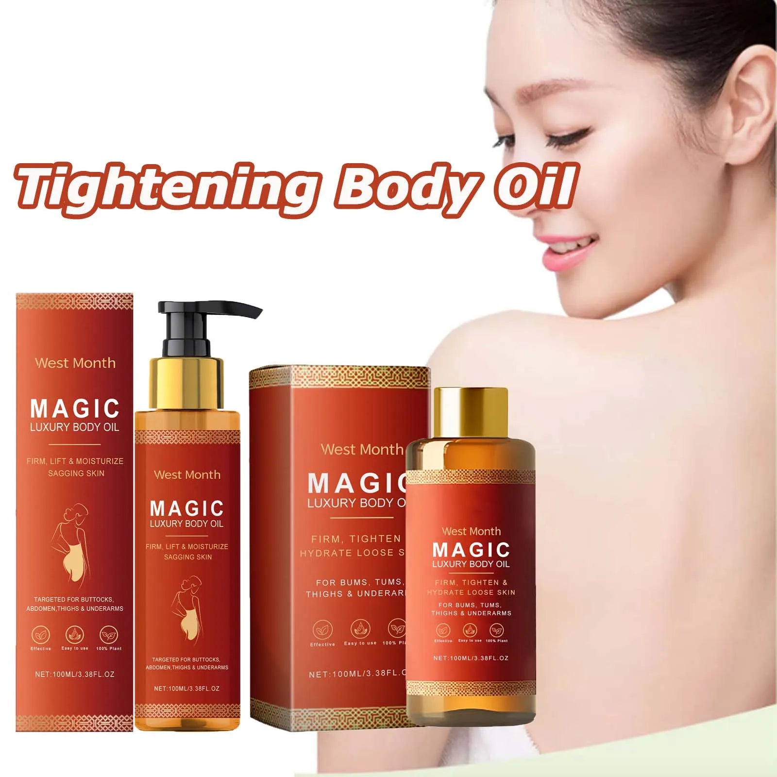 Luxury Body Firming Oil for Deep Moisturizing Skin - Smarsty