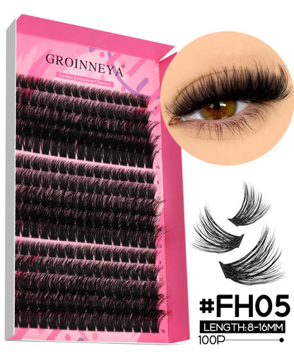 DIY Lash Extension Kit with Individual Lashes for Home Use - Smarsty