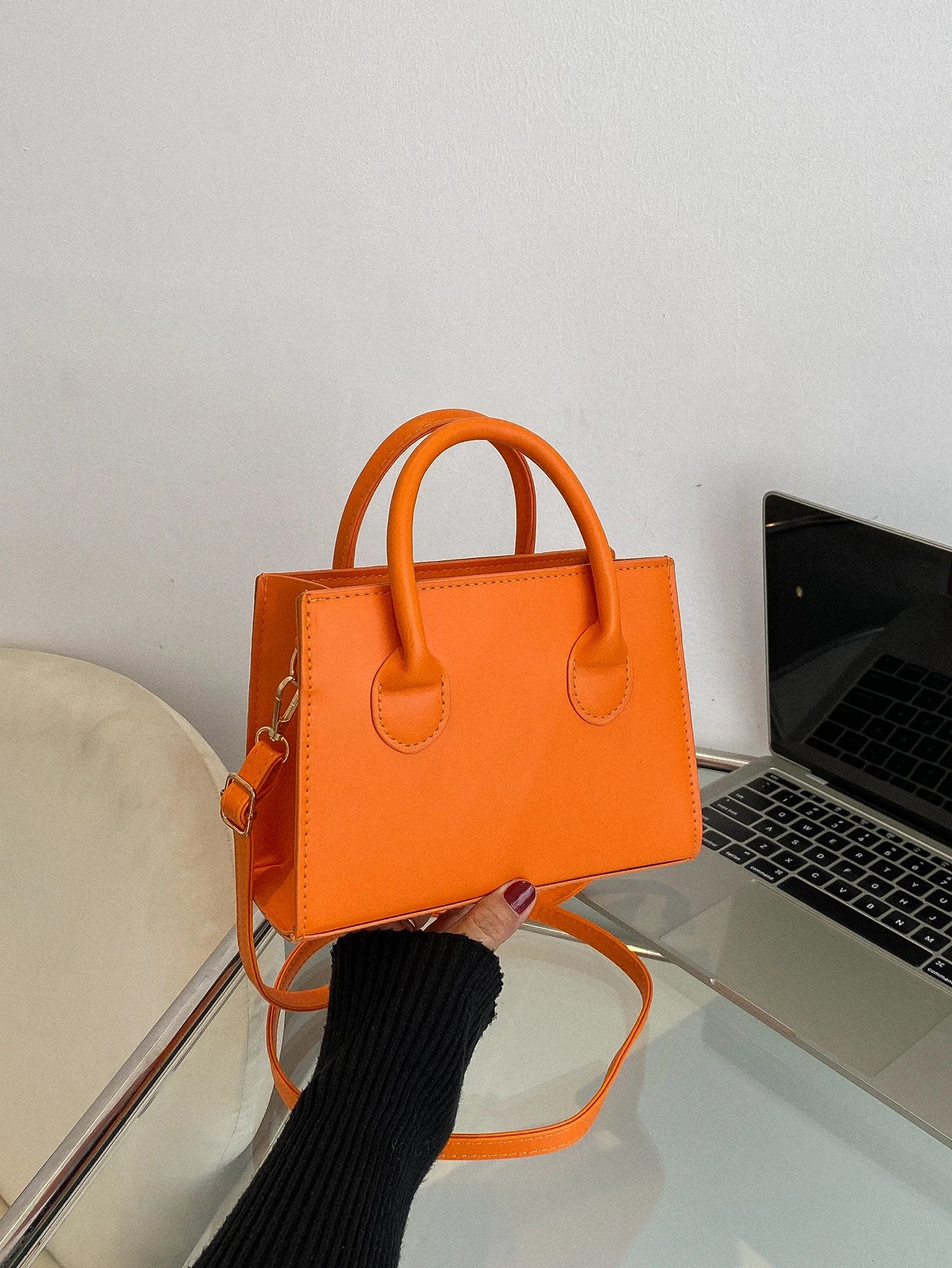 PU Leather Crossbody Bag For Women Large Capacity Tote - Smarsty