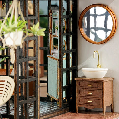 Doll House Handmade 3D Puzzle Making Building Model Kit Production And Assembly Room Toys Wooden Crafts DollHouse Birthday Gifts by Smarsty