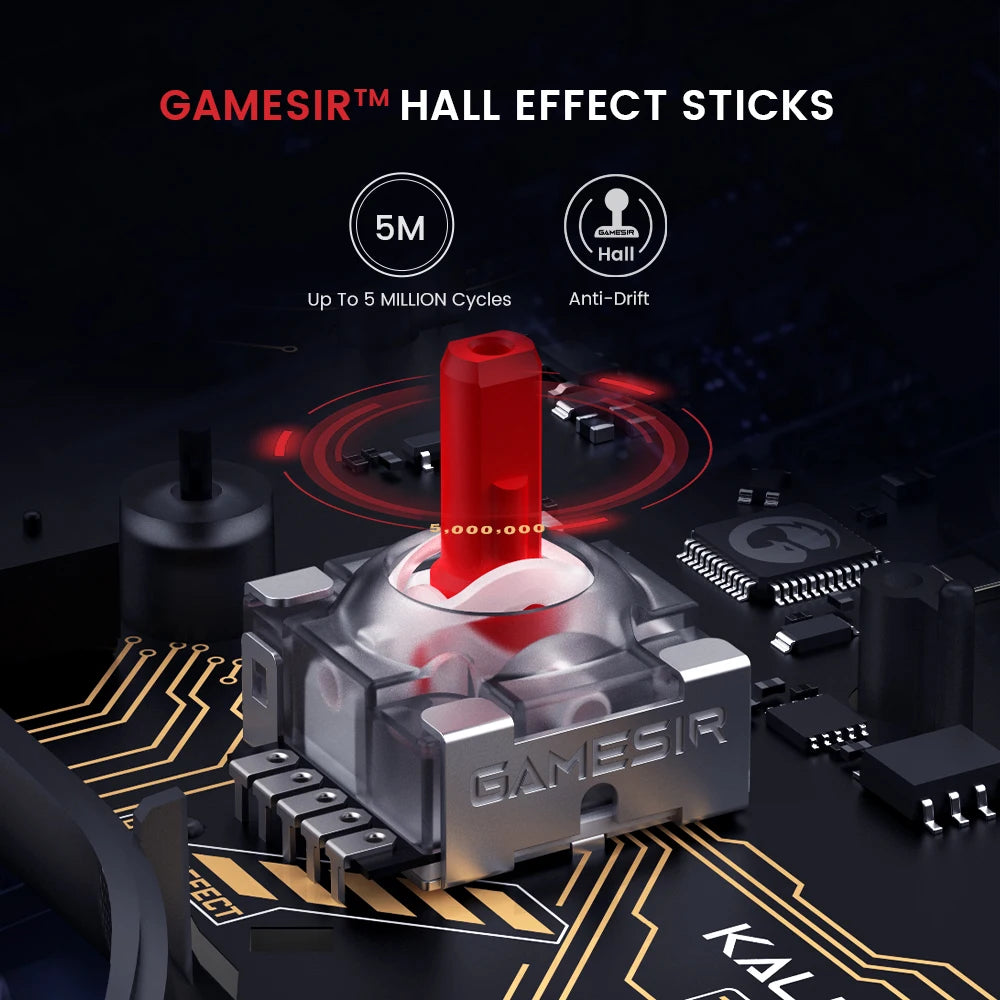 GameSir Kaleid Wired Xbox Controller with Hall Effect Joystick - Smarsty
