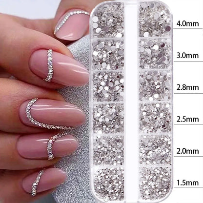 Half Round Pearl Beads for Stunning Nail Art - Smarsty