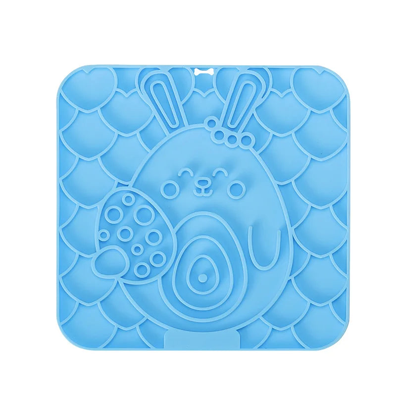Silicone Pet Lick Mat for Slow Feeding Dogs - Smarsty