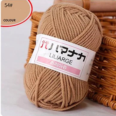 Soft Cotton Knitting Yarn for DIY Baby Sweaters - Smarsty