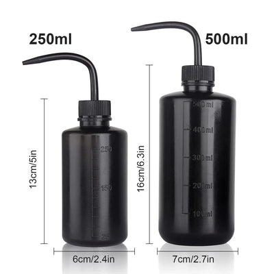 1PCS Tattoo Washing Bottle Clean Squeeze Bottle Eyelash Extension Cleaning Laboratory Measuring Bottles Plastic Makeup Tool - Smarsty